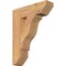 Ekena Millwork Funston Slat Smooth Bracket, Western Red Cedar, 3 1/2"W x 14"D x 18"H BKT04X14X18FST06SWR - alternate 1